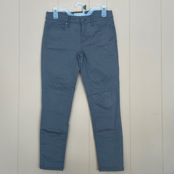Calvin Klein Jeans Solid Gray Ankle Skinny Mid-Rise Jeans Size 4 Women’s - Picture 1 of 13